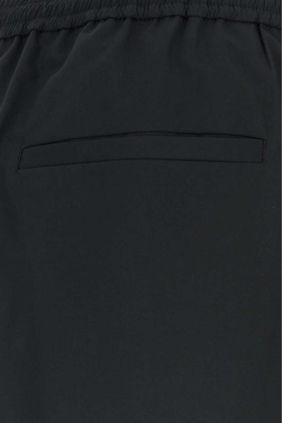  질샌더 스트레이트 팬츠 질 샌더 테크 패브릭 와이드 레그 팬츠 블랙 - JIL SANDER