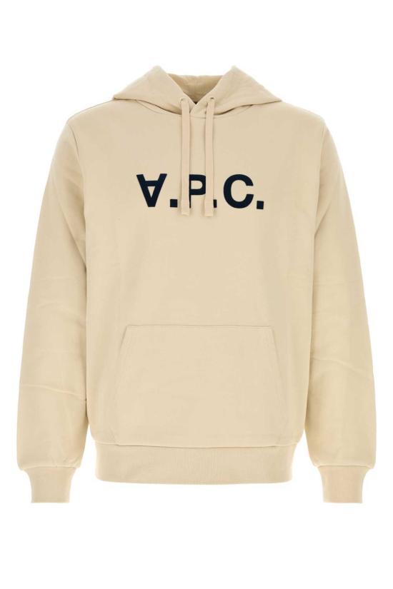  아페쎄 스웨터 A.P.C. 샌드 스트레치 코튼 스웨트셔츠