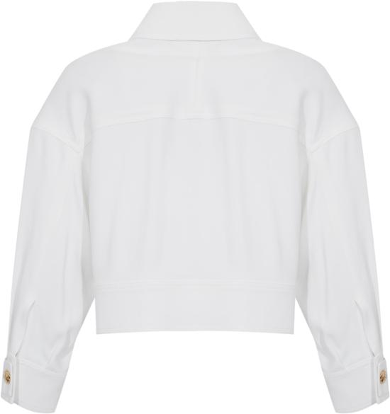 26SS 엘리자베타프랜치 코트 GB00561E2 WHITE - ELISABETTA FRANCHI