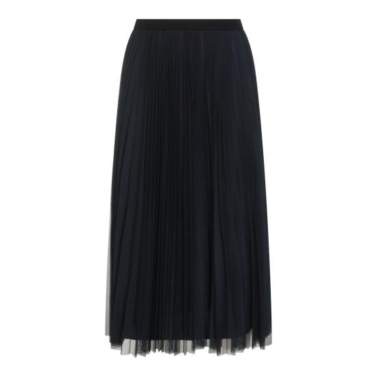 26FW 파비아나 필리피 미디 스커트 GND216F426 M2645146 BLU NOTTE