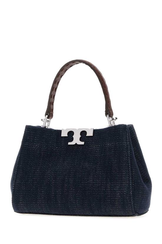  토리버치 토트백 토리 버치 데님 미니 엘리너 핸드백 데님 블루 - TORY BURCH