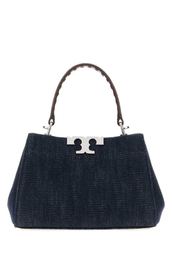  토리버치 토트백 토리 버치 데님 미니 엘리너 핸드백 데님 블루 - TORY BURCH