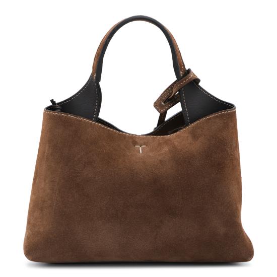 26FW 토즈 마이크로 토트백 XBWAPAEL000 XBL246F TABACCO PALISSANDRO - TODS