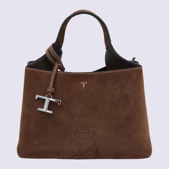 26FW 토즈 마이크로 토트백 XBWAPAEL000 XBL246F TABACCO PALISSANDRO - TODS