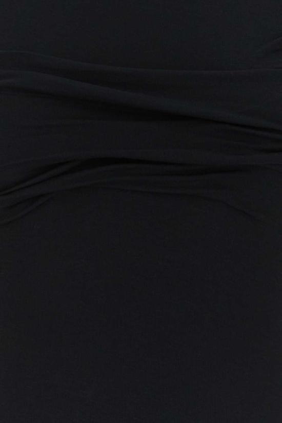  알렉산더 왕 숏 원피스 스트레치 코튼 미니 드레스 블랙 - ALEXANDER WANG