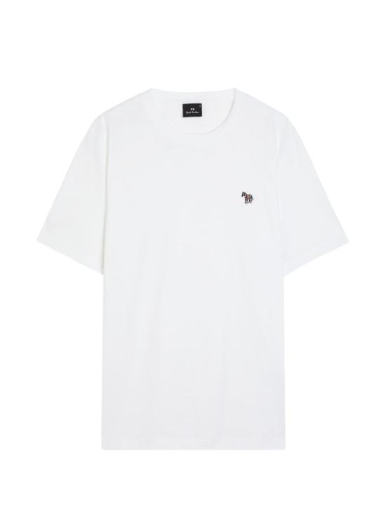 26FW PS 바이 폴스미스 반팔 티셔츠 M2R011R WZEBRA01 WHITE
