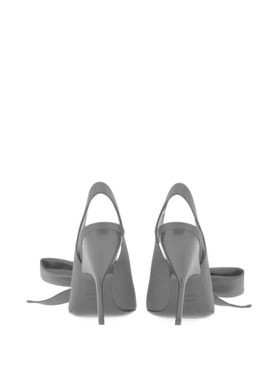  살바토레 페라가모 힐/펌프스 페라가모 105mm 보우 슬링백 펌프스 블랙 - SALVATORE FERRAGAMO