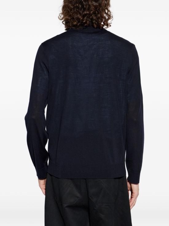 26FW 폴 스미스 집업 니트 M1R972Z W0315449 NAVY - PAUL SMITH