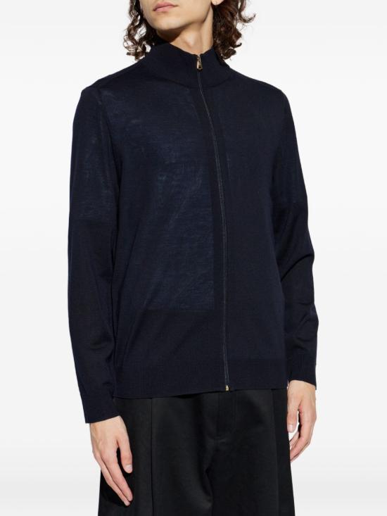 26FW 폴 스미스 집업 니트 M1R972Z W0315449 NAVY - PAUL SMITH