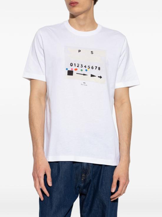 26FW PS 바이 폴스미스 반팔 티셔츠 M2R011R WP686801 WHITE - PS BY PAUL SMITH
