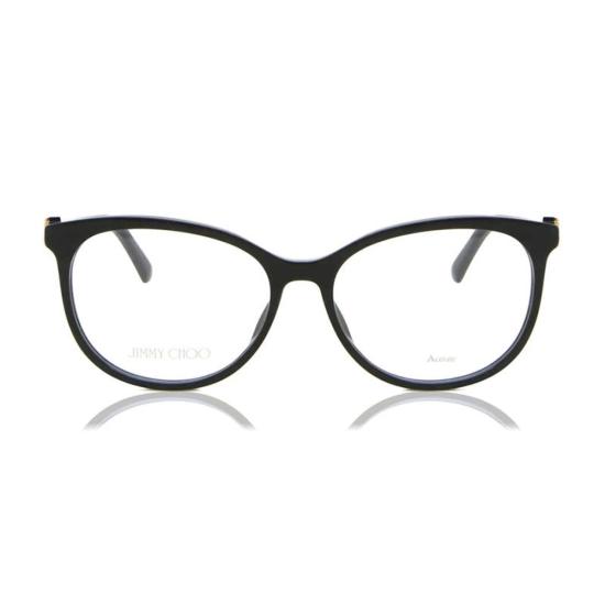  지미추 안경 JC3090DXF00 스퀘어 풀림  글리터 블랙 - JIMMY CHOO