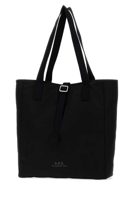  아페쎄 숄더백 A.P.C. 캔버스 카바스 아카이브 쇼핑백 느와르 - A.P.C.