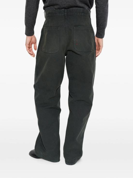 26FW 마르지엘라 더블 다이드 워크웨어 트라우저 더블 다이드 워크웨어 트라우저 S50KA0728 M35926 961 - MAISON MARGIELA