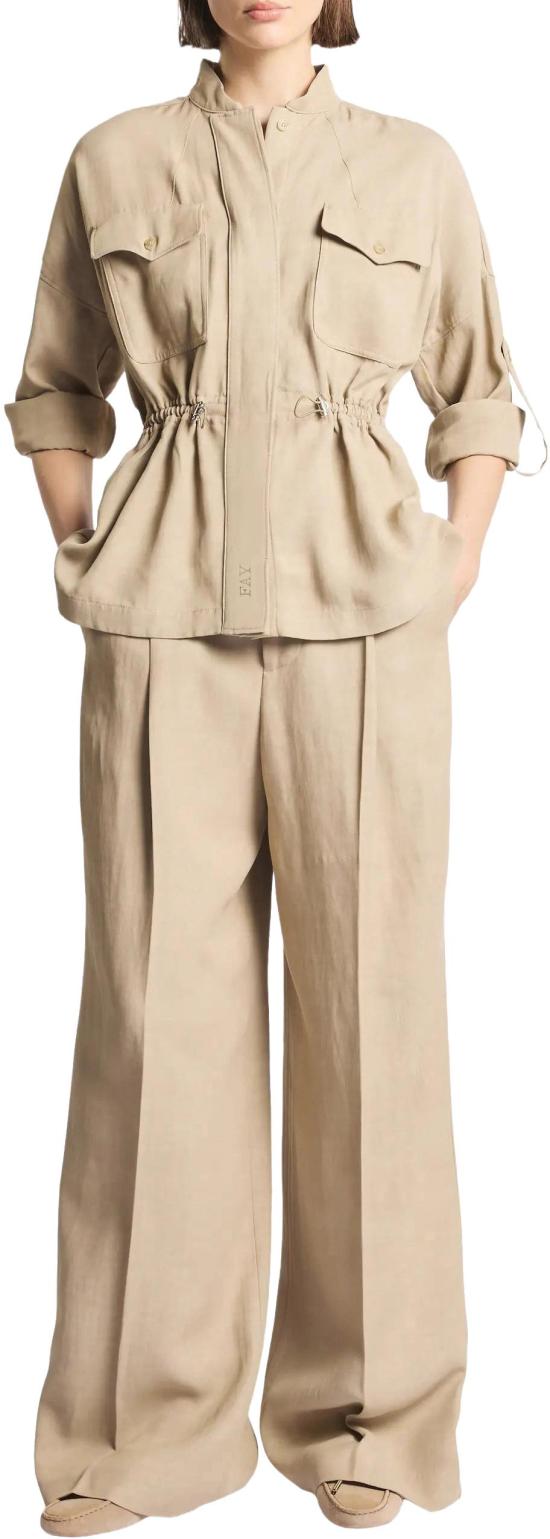 26SS 페이 블라우스 NAW04525640ZDSC804 BEIGE - FAY