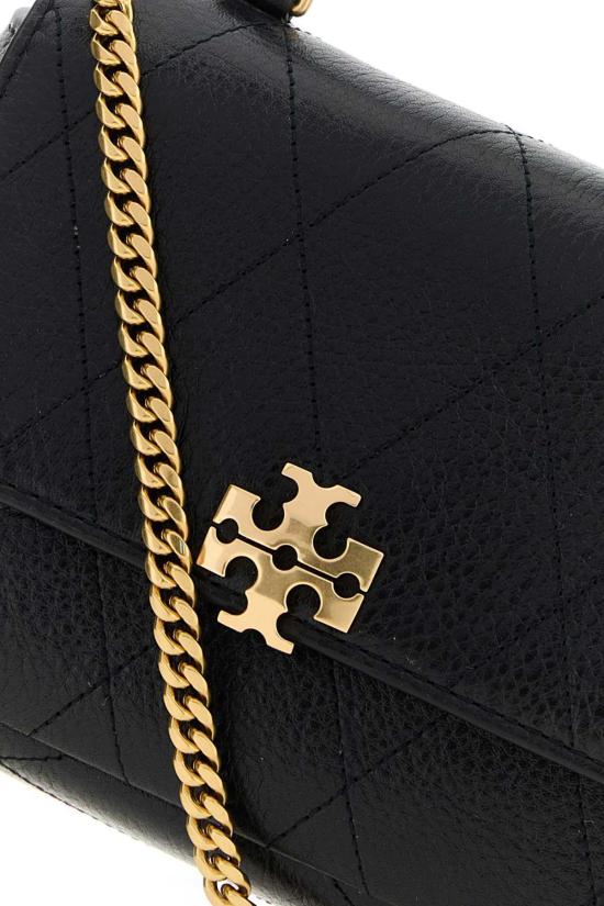  토리버치 토트백 가죽 미니 찰리 핸드백 블랙 - TORY BURCH