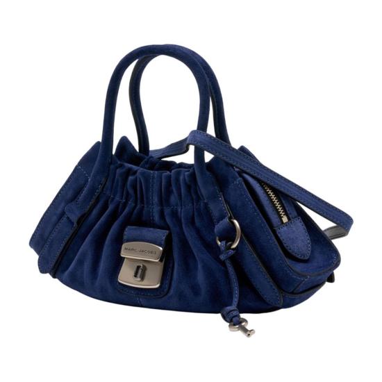  마크제이콥스 토트백 마크 제이콥스 스몰 사첼 쇼퍼백 블루 - MARC JACOBS