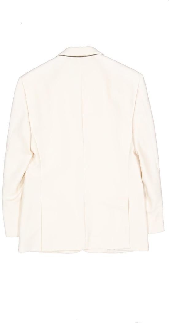  브루넬로 쿠치넬리 탑 MD5807171PTD580C579 WHITE - BRUNELLO CUCINELLI