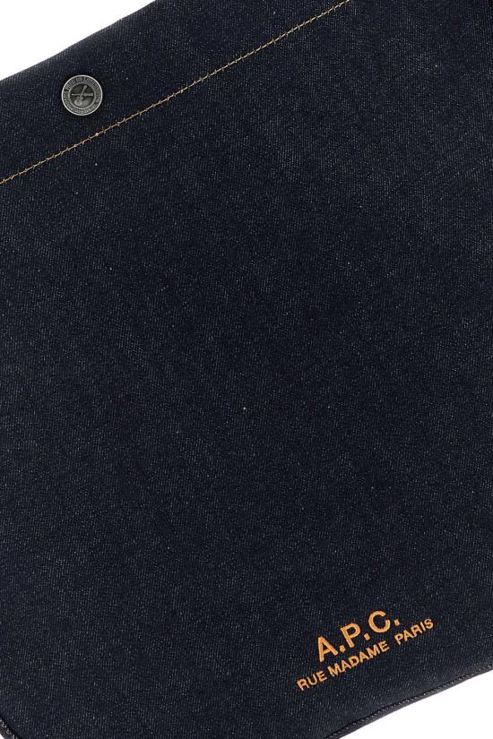  아페쎄 숄더백 A.P.C. 데님 베사체 쇼핑백 - A.P.C.