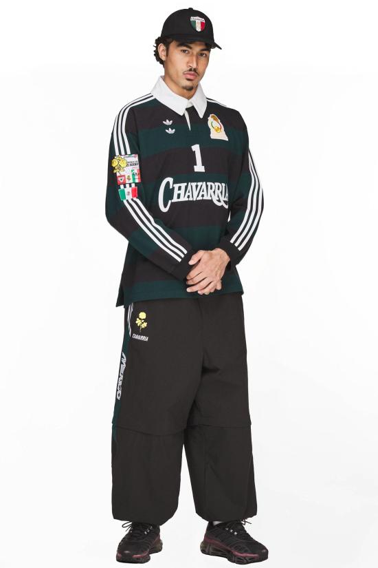 26FW 아디다스 폴로 티셔츠 KV1977 BLACK AURORA IVY Black - ADIDAS