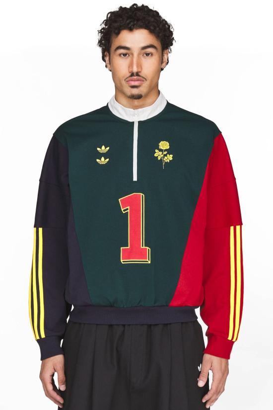 26FW 아디다스 긴팔 티셔츠 KV1996 AURIVY LEGINK SCARLET Green