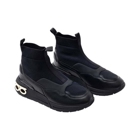  살바토레 페라가모 스니커즈 페라가모 코스마 삭  블랙 - SALVATORE FERRAGAMO