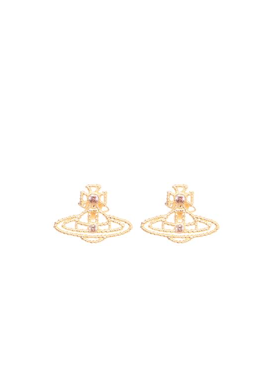 26SS 비비안웨스트우드 코레타 ORB 스터드 귀걸이 62010372 02R229R229 Gold