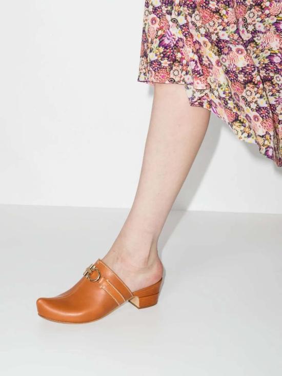  살바토레 페라가모 뮬/슬리퍼 페라가모 간치니 슬립온 뮬 - SALVATORE FERRAGAMO