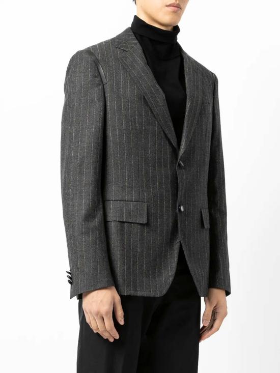  살바토레 페라가모 수트 자켓 페라가모 원버튼 재킷 블랙 - SALVATORE FERRAGAMO
