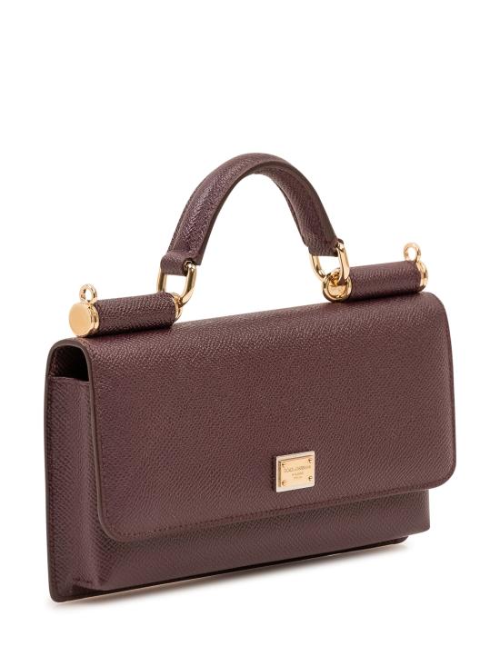 26FW 돌체앤가바나 Dauphine-print calfskin 미니백 BI3280A1001 8M073 MOSTO - DOLCE & GABBANA