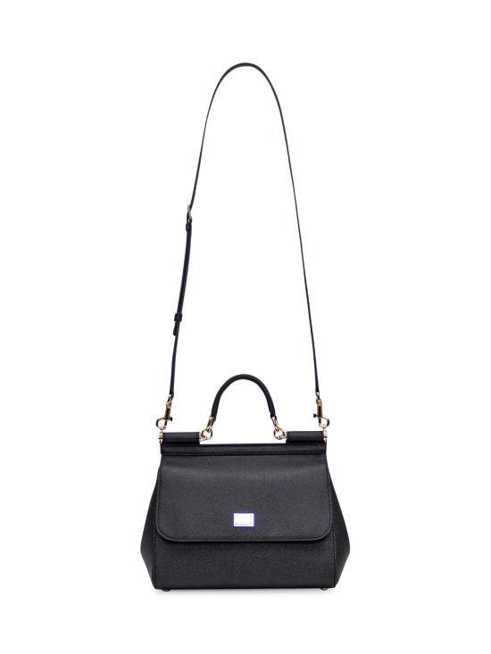26FW 돌체앤가바나 라지 시실리 핸드백 BB6002B1001 80999 NERO - DOLCE & GABBANA