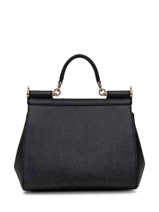 26FW 돌체앤가바나 라지 시실리 핸드백 BB6002B1001 80999 NERO - DOLCE & GABBANA