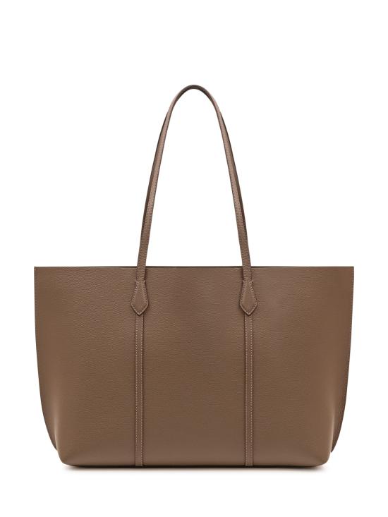 26FW 토리버치 레더 페리 토트백 169476 250 MUSHROOM - TORY BURCH