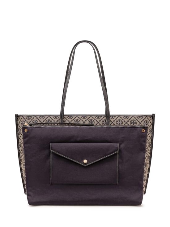 26FW 토리버치 T 모노그램 토트백 174279 405 TORYNAVY - TORY BURCH