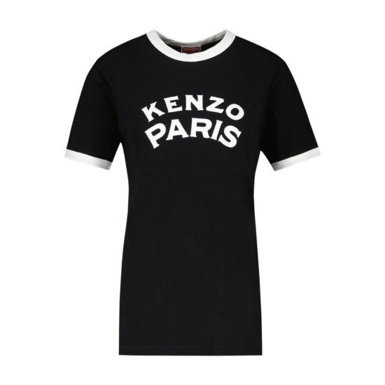  겐조 반팔 티셔츠 고츠 파리 티셔츠 블랙 - KENZO