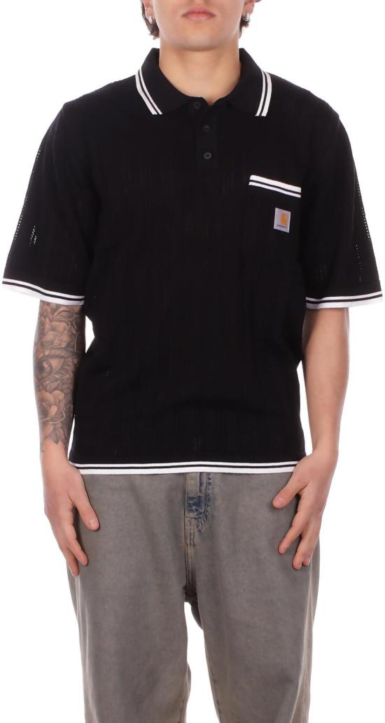 26SS 칼하트 폴로 티셔츠 3029669 BLACK