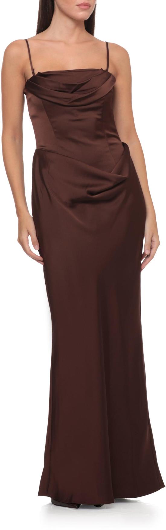 26FW 로테이트 롱 원피스 1163362910 BROWN - ROTATE