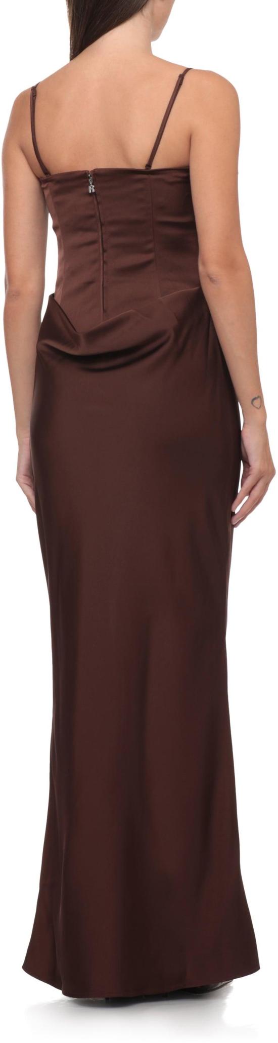 26FW 로테이트 롱 원피스 1163362910 BROWN - ROTATE
