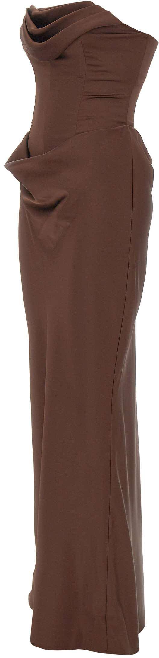 26FW 로테이트 롱 원피스 1163362910 BROWN - ROTATE