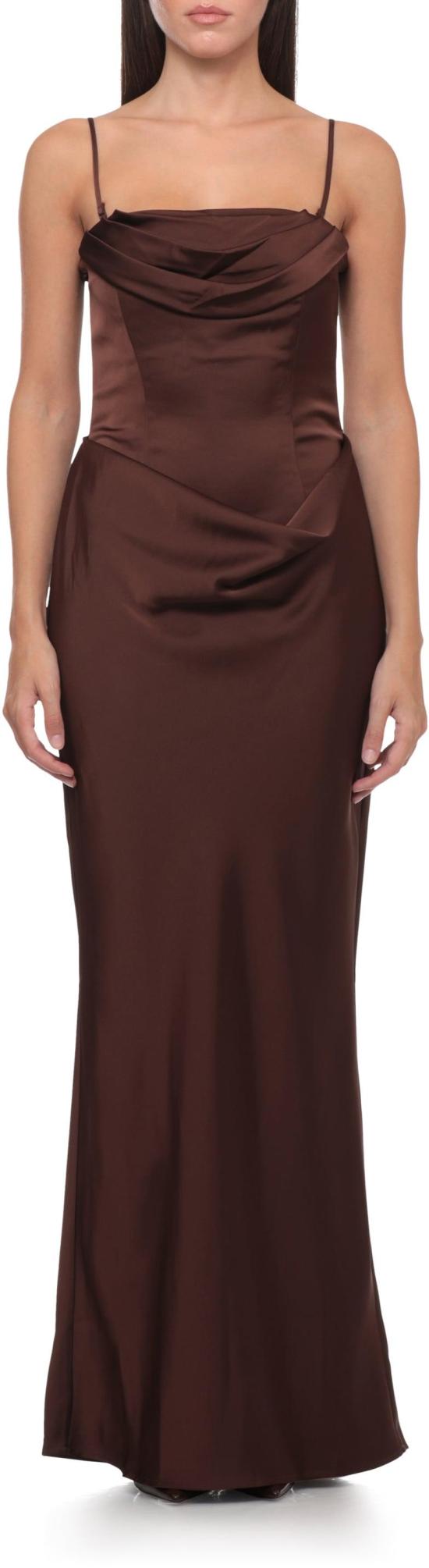 26FW 로테이트 롱 원피스 1163362910 BROWN - ROTATE