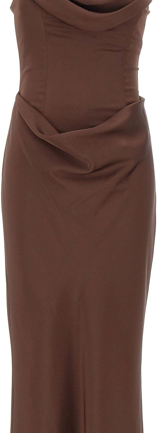 26FW 로테이트 롱 원피스 1163362910 BROWN - ROTATE
