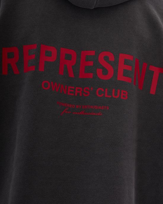 26FW 리프레젠트 후드 티셔츠 10117490082078 DONKERGREY - REPRESENT