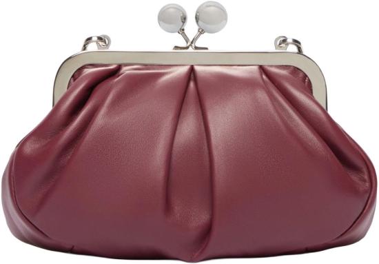 26FW 막스마라 클러치/파우치 2625516114600PRATI057 MAROON - MAX MARA
