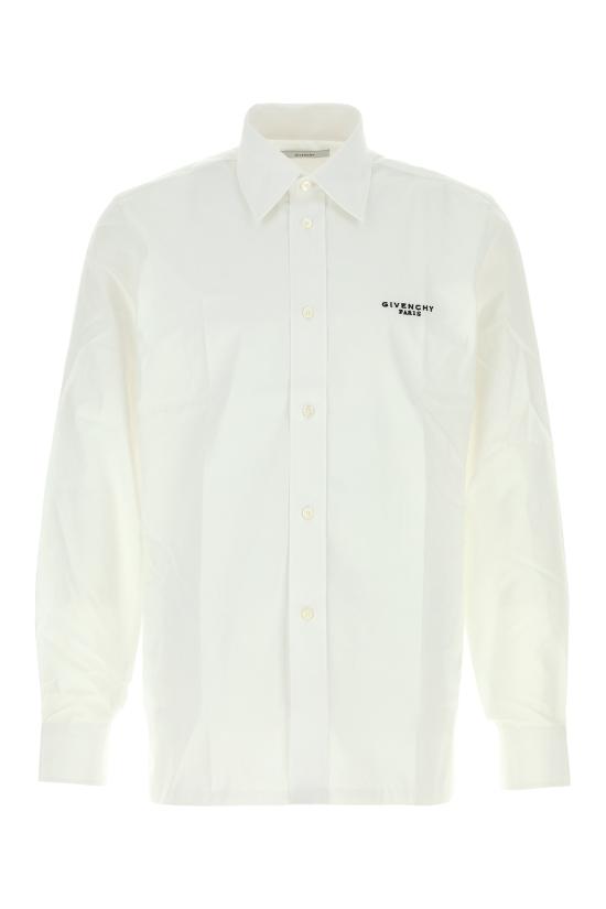 26FW 지방시 긴팔 셔츠 BM616M165R 100 WHITE