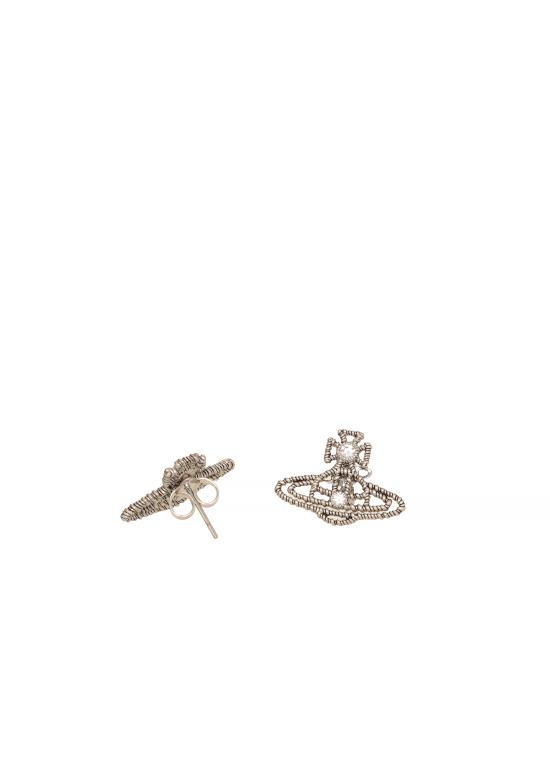 26SS 비비안웨스트우드 이어링 62010372 02P156P156 Silver - VIVIENNE WESTWOOD