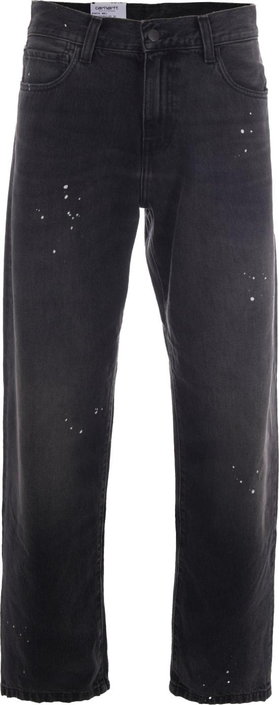 26FW 칼하트 데님 팬츠 4649606 BLACK