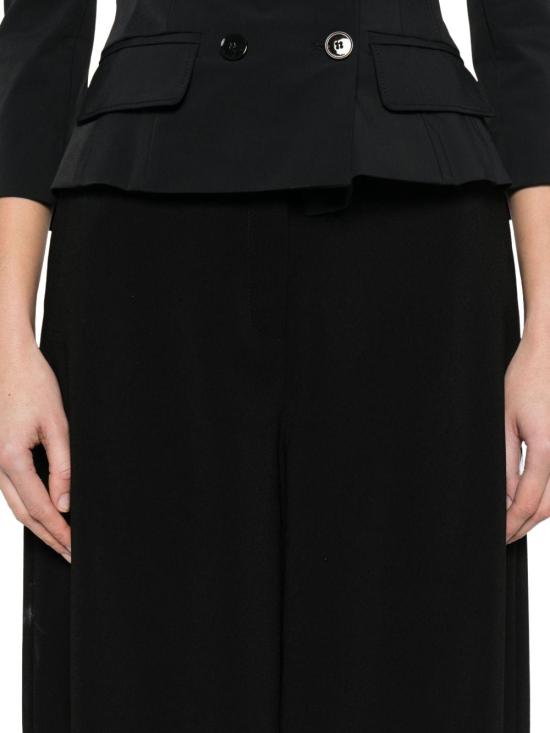 26SS 엘리자베타프랜치 스트레이트 팬츠 40161 BLACK - ELISABETTA FRANCHI
