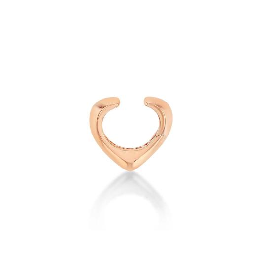  리지 맨들러 파인 주얼리 싱글 이어링 하트 모양 이어 커프 - LIZZI MANDLER FINE JEWELRY