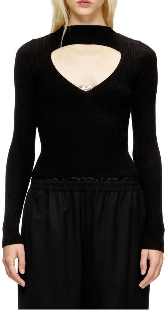 25FW 디젤 스웨터 7502890 BLACK - DIESEL
