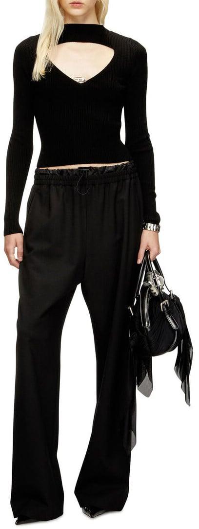 25FW 디젤 스웨터 7502890 BLACK - DIESEL