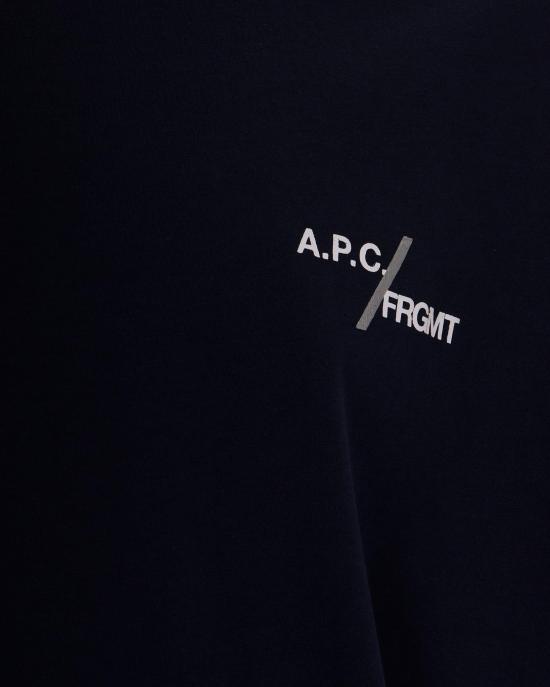 26FW 아페쎄 반팔 티셔츠 1102012 NAVY - A.P.C.